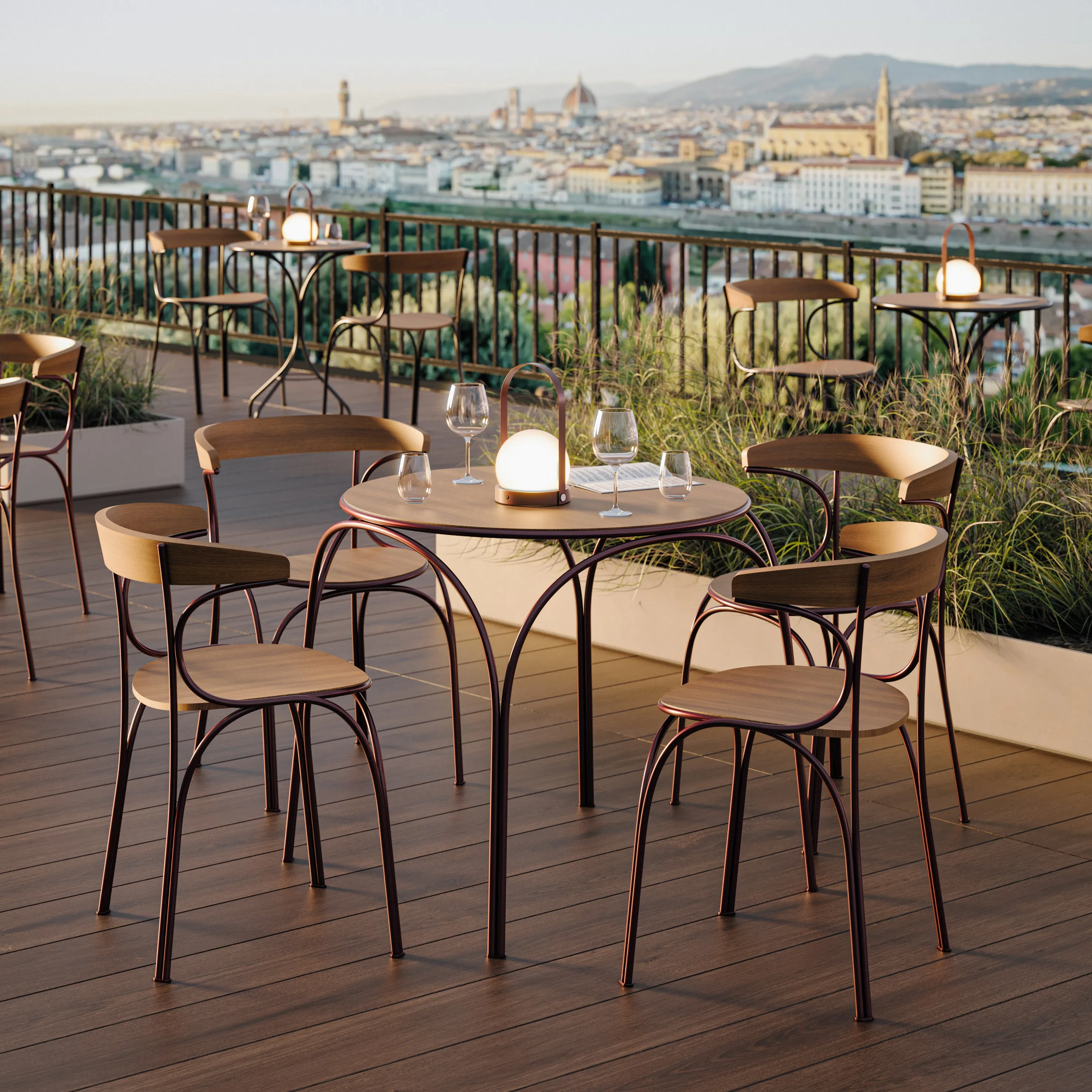Ample Outdoor Bistro Table