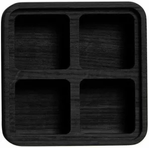 Andersen Furniture Create Me Box Black, 4 Compartments, 12x12cm