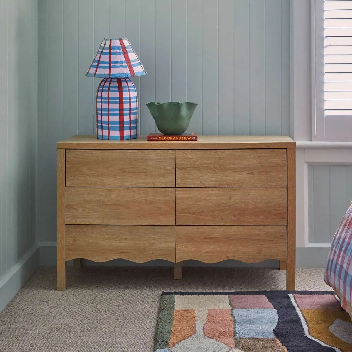 Archie Natural Three Piece Nursery Furniture Set Mocka