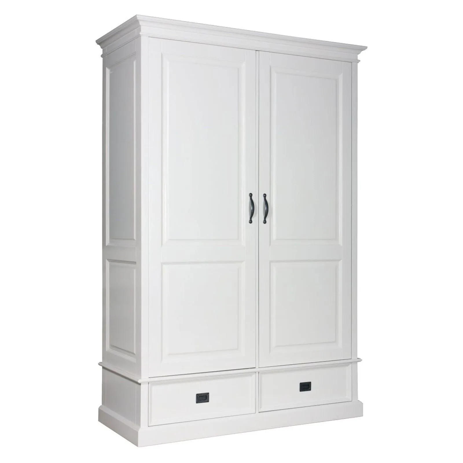 Armoire  linge 2 portes 2 tiroirs - dmontable "Monique"