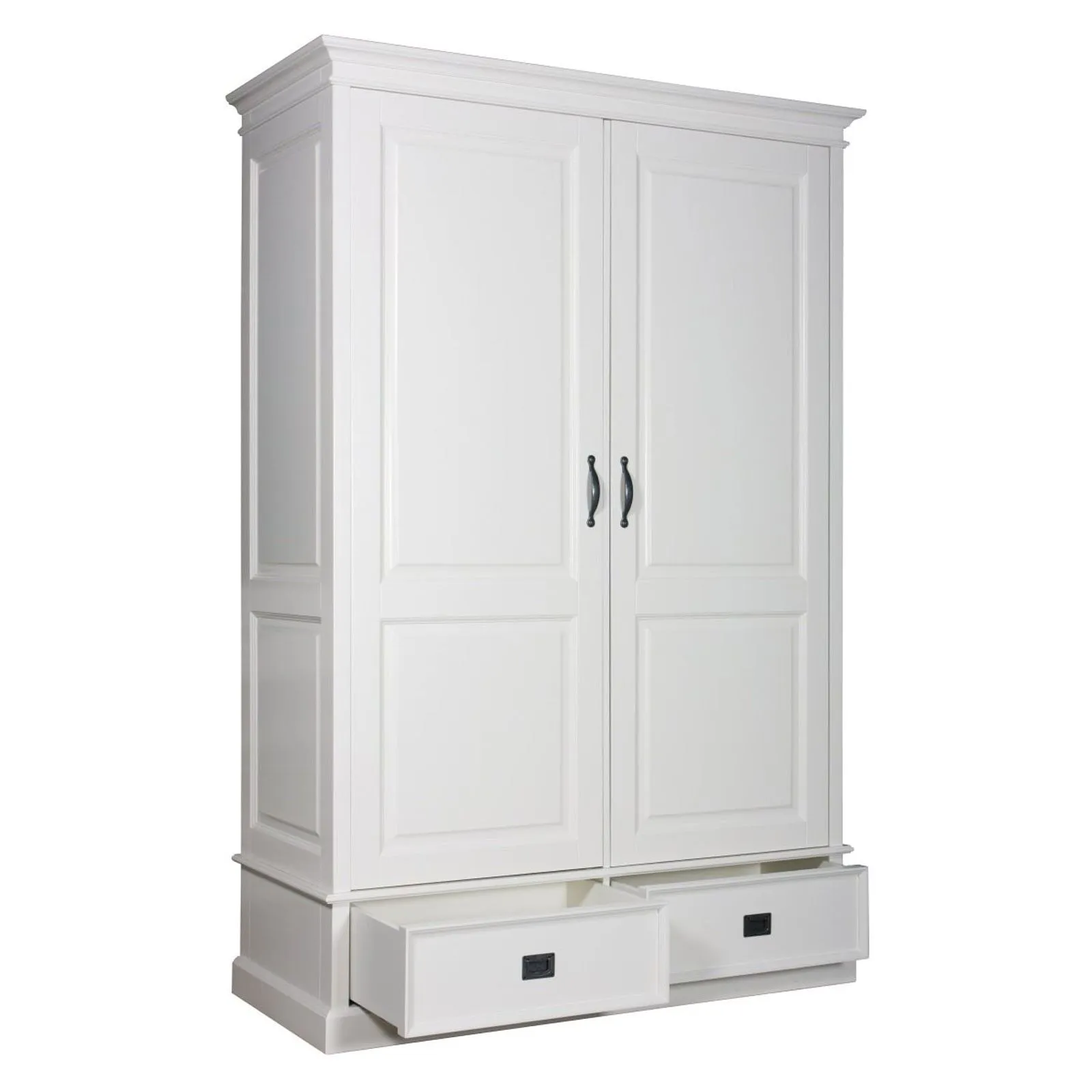 Armoire  linge 2 portes 2 tiroirs - dmontable "Monique"