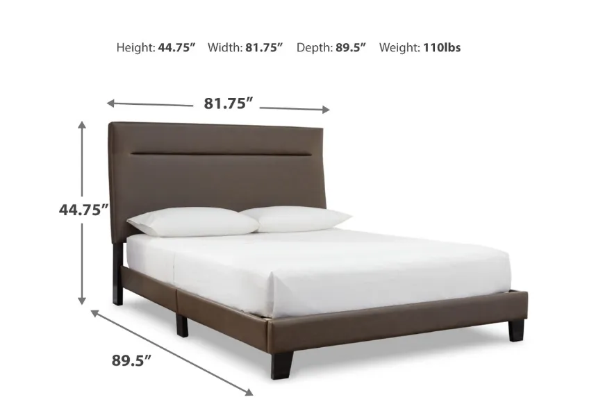 Ashley Furniture Adelloni King Upholstered Bed Frame