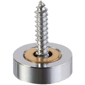 Avio Decorated Cap w/ Screw Chrome Plated
