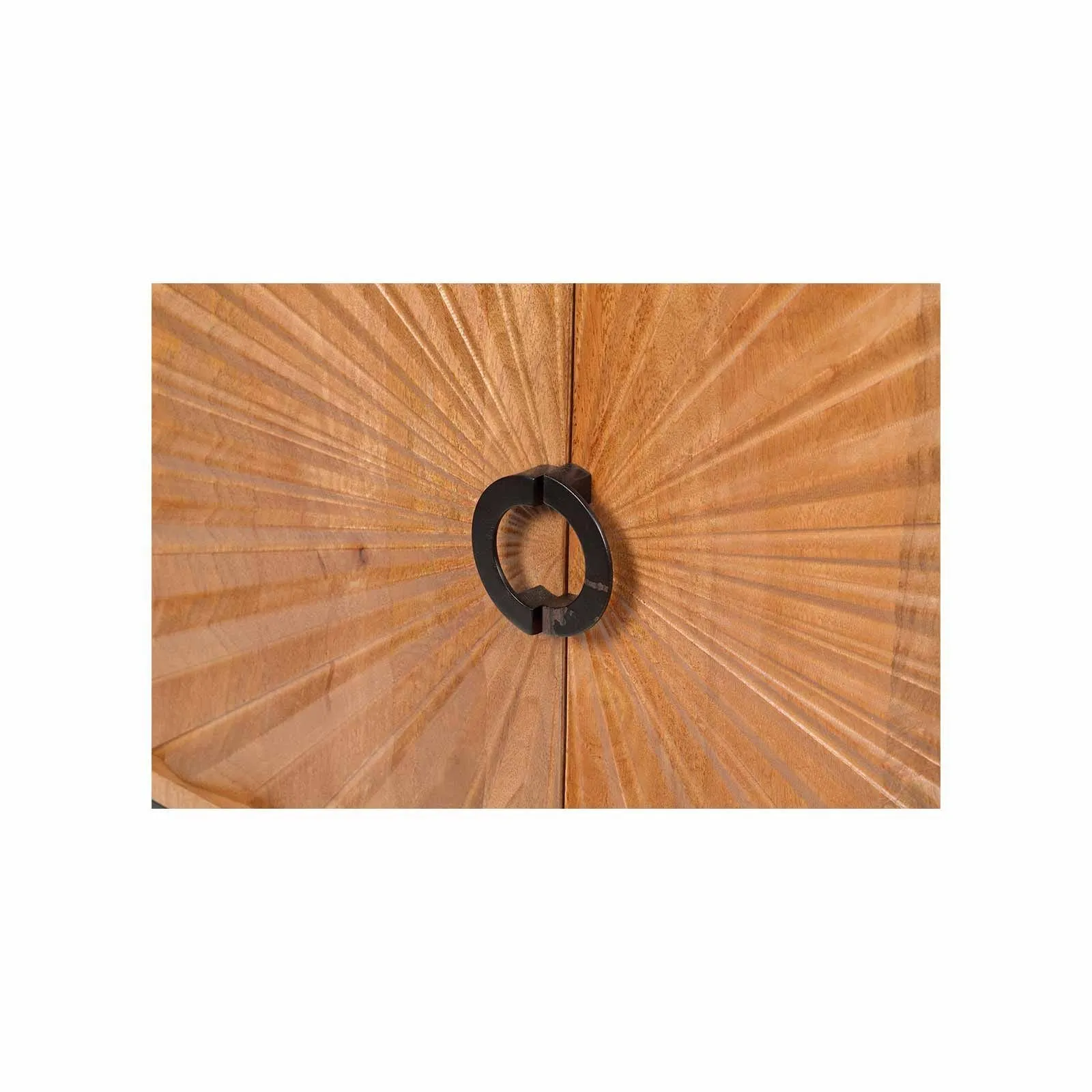 Bahut 2 portes sculptes | Manguier Solaris