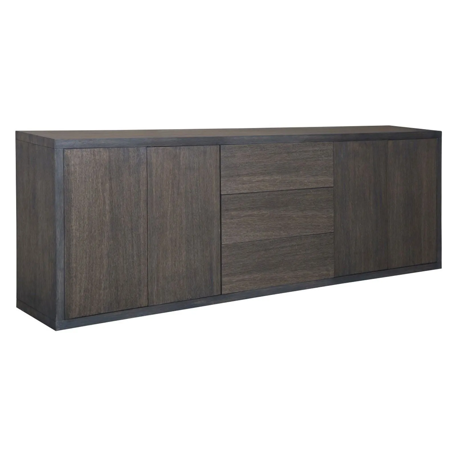 Bahut 2x2 portes 3 tiroirs "Chne Moderne"