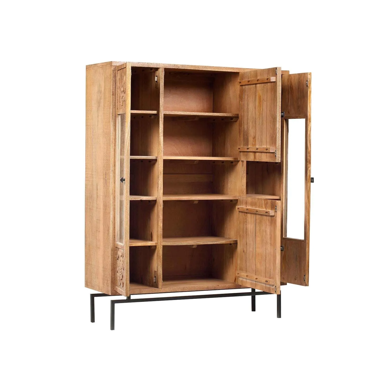 Bibliothque 4 portes | Manguier Sculture