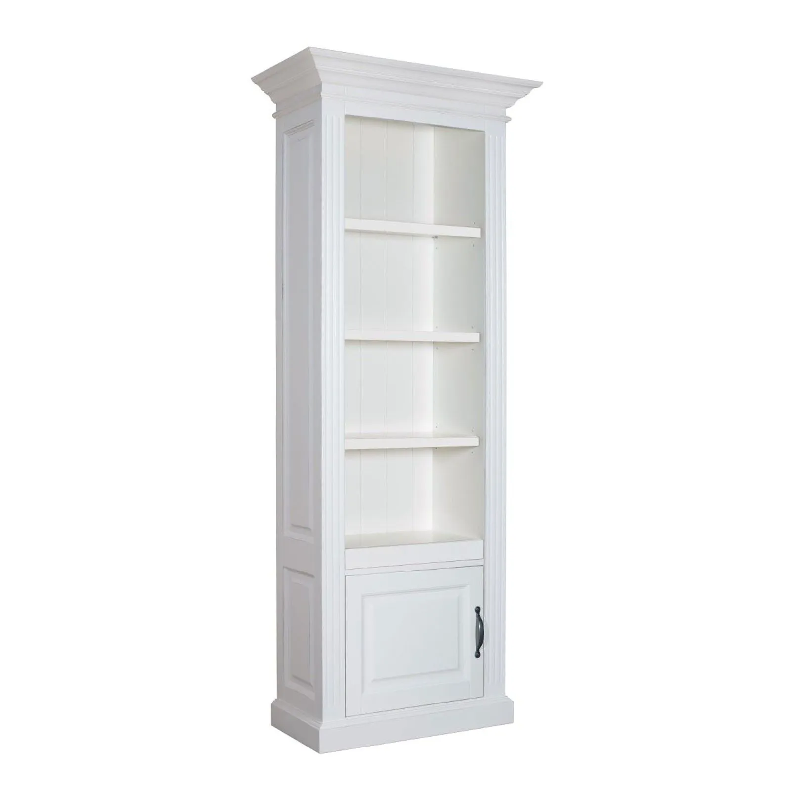 Bibliothque avec porte -  avec des panneaux de bossage "Romance"