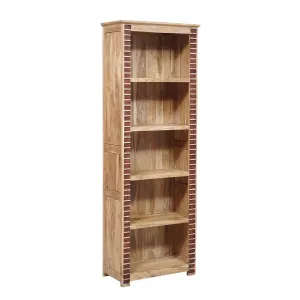 Bibliothque bois bicolore | Acacia Luxor