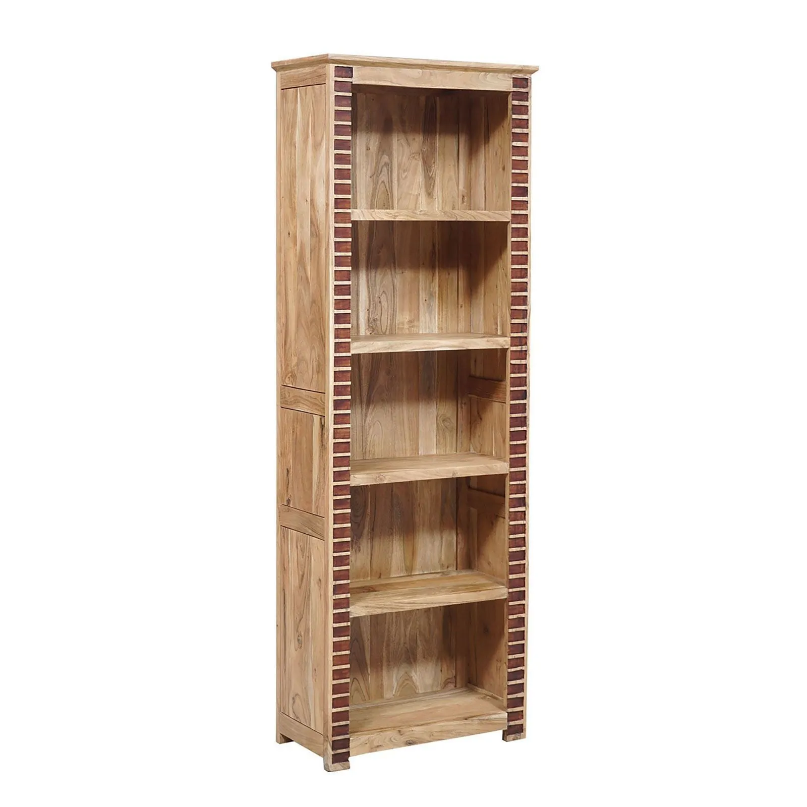 Bibliothque bois bicolore | Acacia Luxor