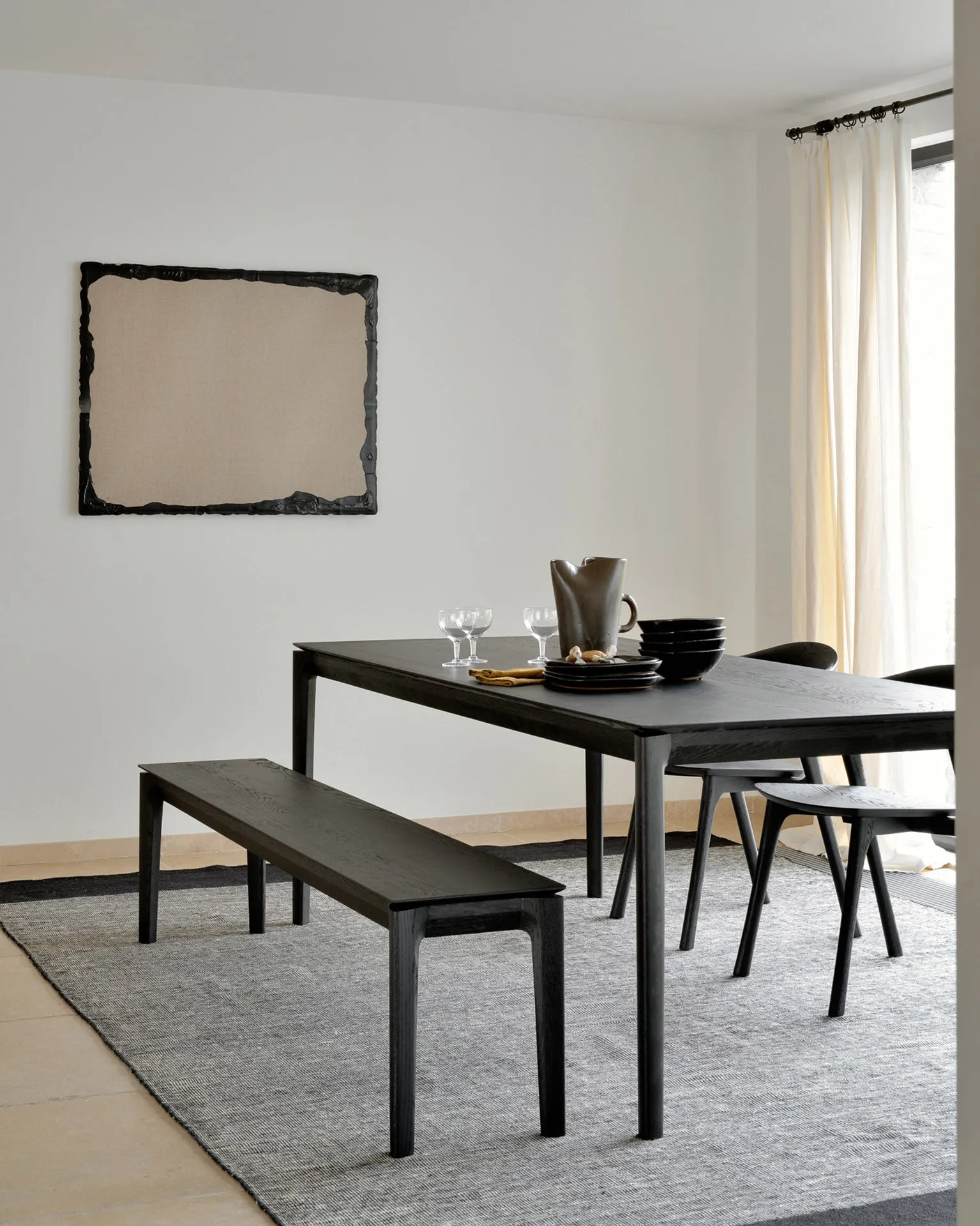 Bok Bench, Black