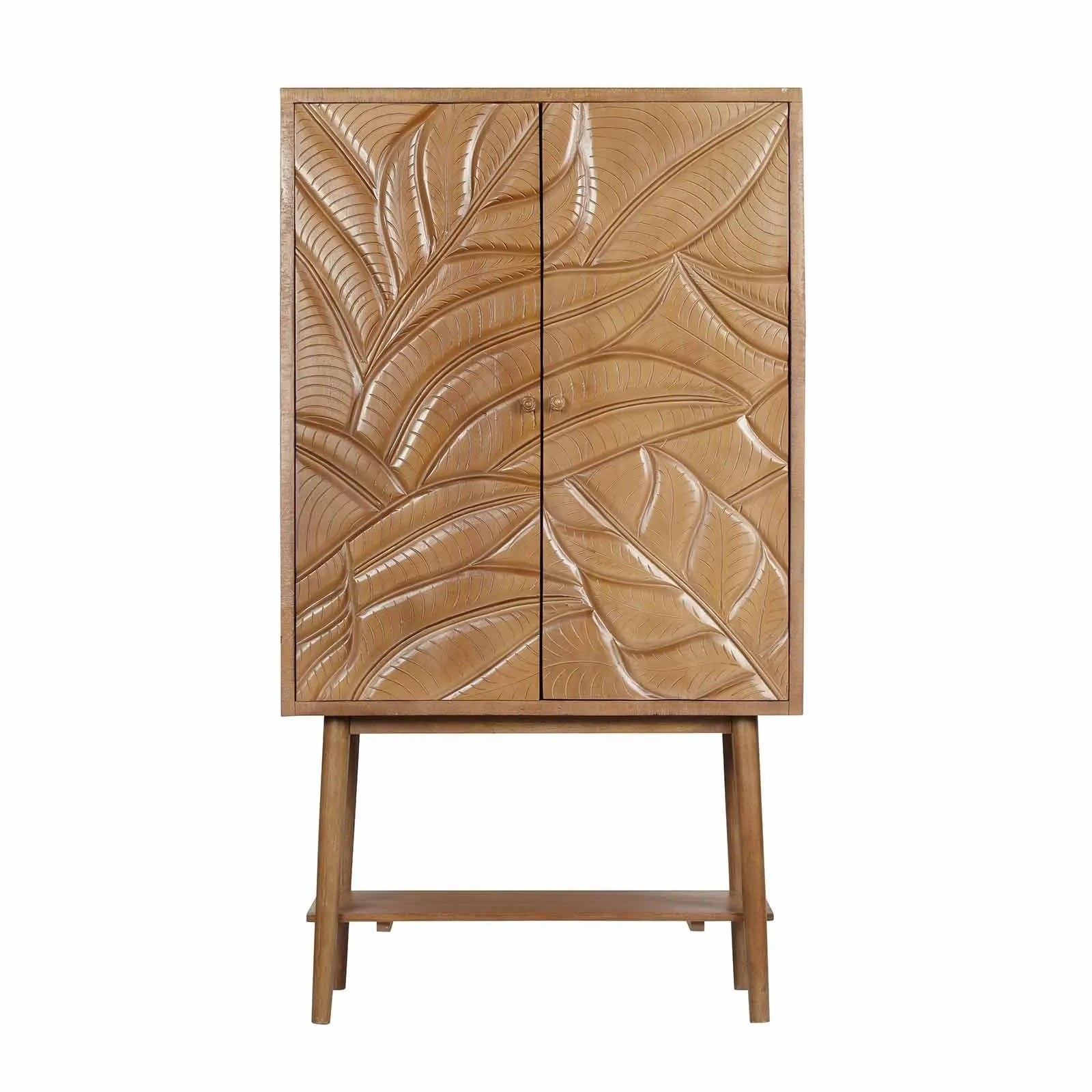 Buffet haut sculpt 2 portes | Manguier Floria