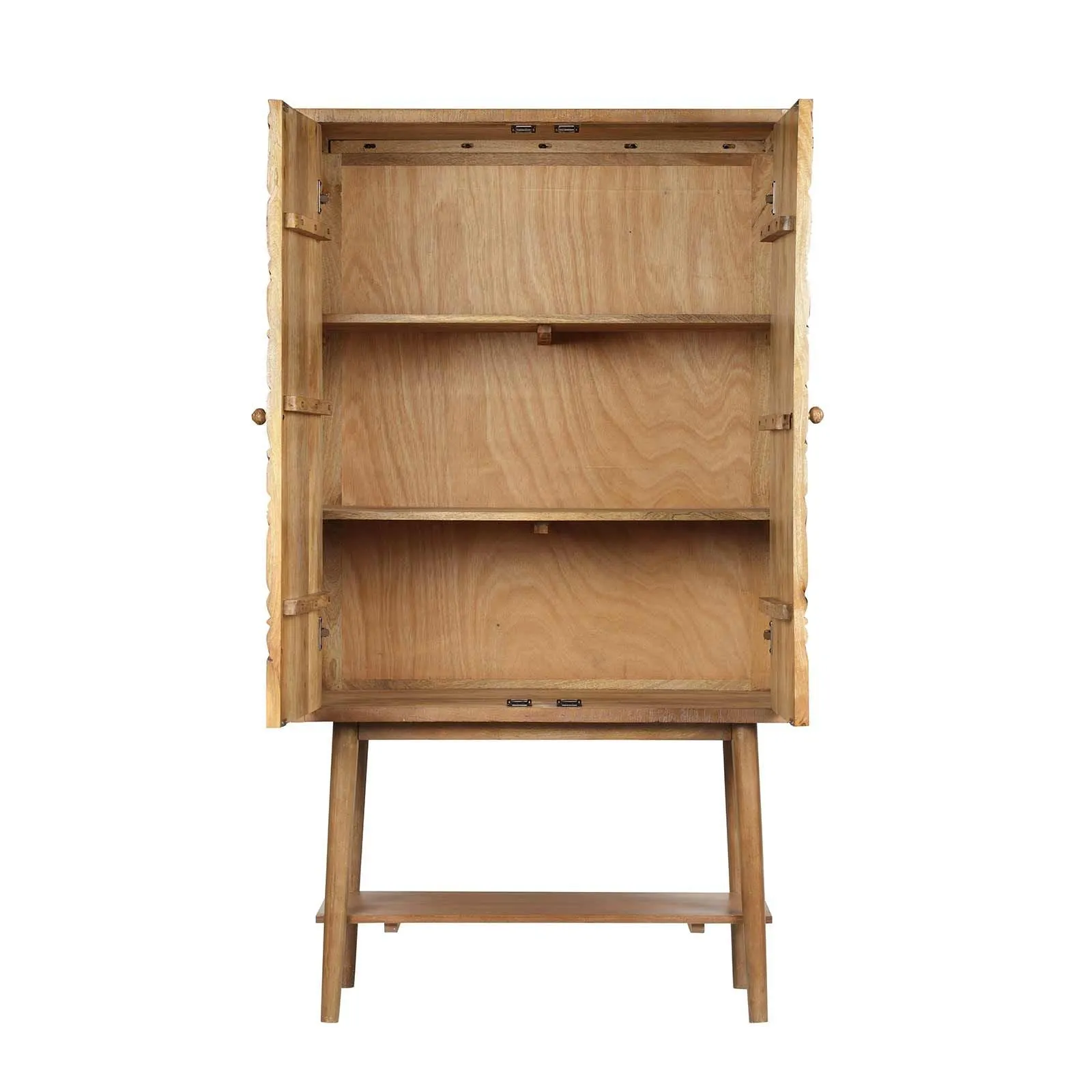 Buffet haut sculpt 2 portes | Manguier Floria