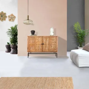 Buffet sculpt 2 portes | Manguier Sculture