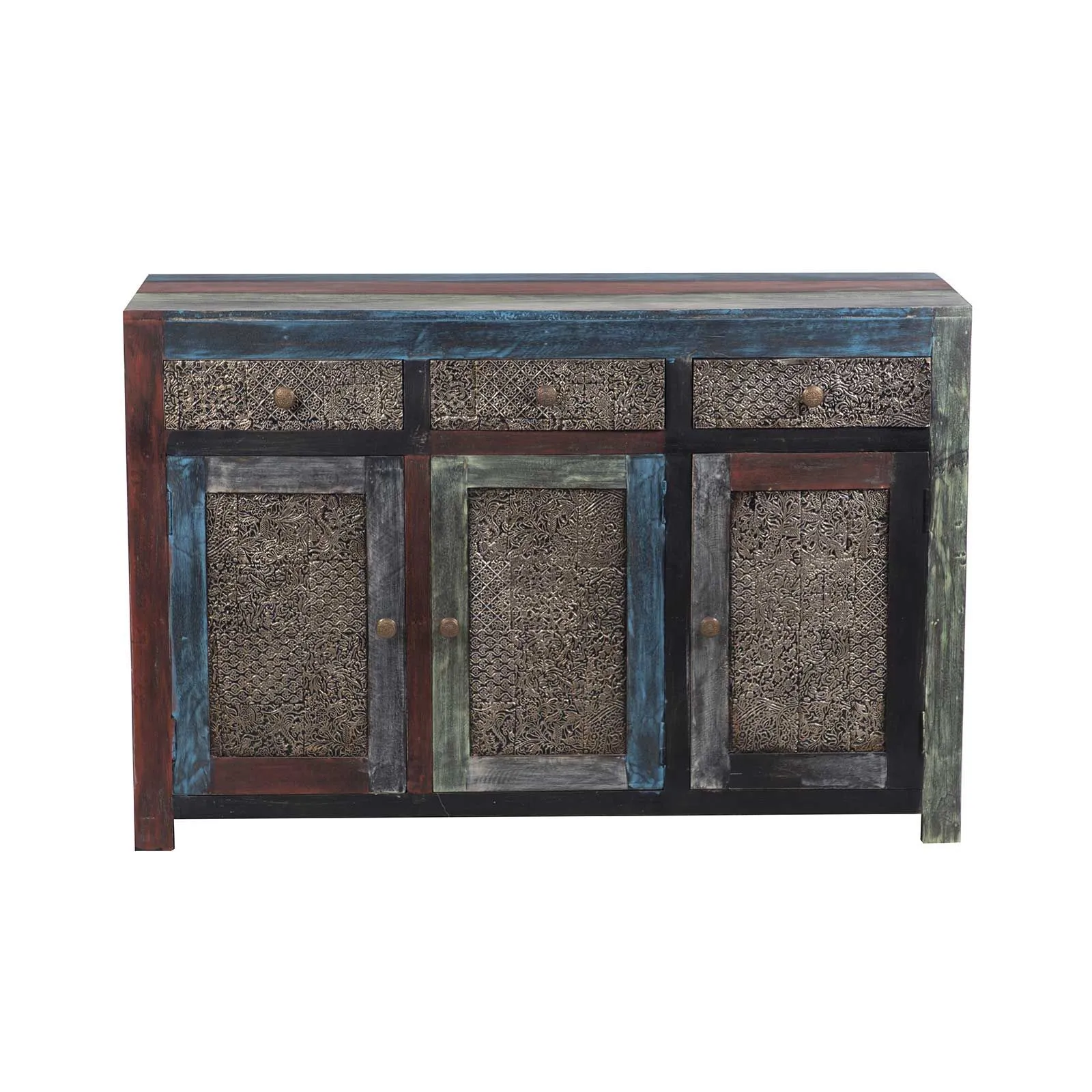 Buffet sculpt multicolore | Manguier Pushkar