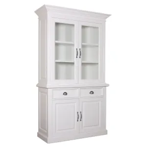 Buffet Vaisselier deux corps 2x2 portes 2 tiroirs "Romance"