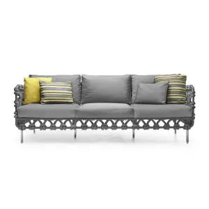 Cabaret Outdoor Low Back Sofa