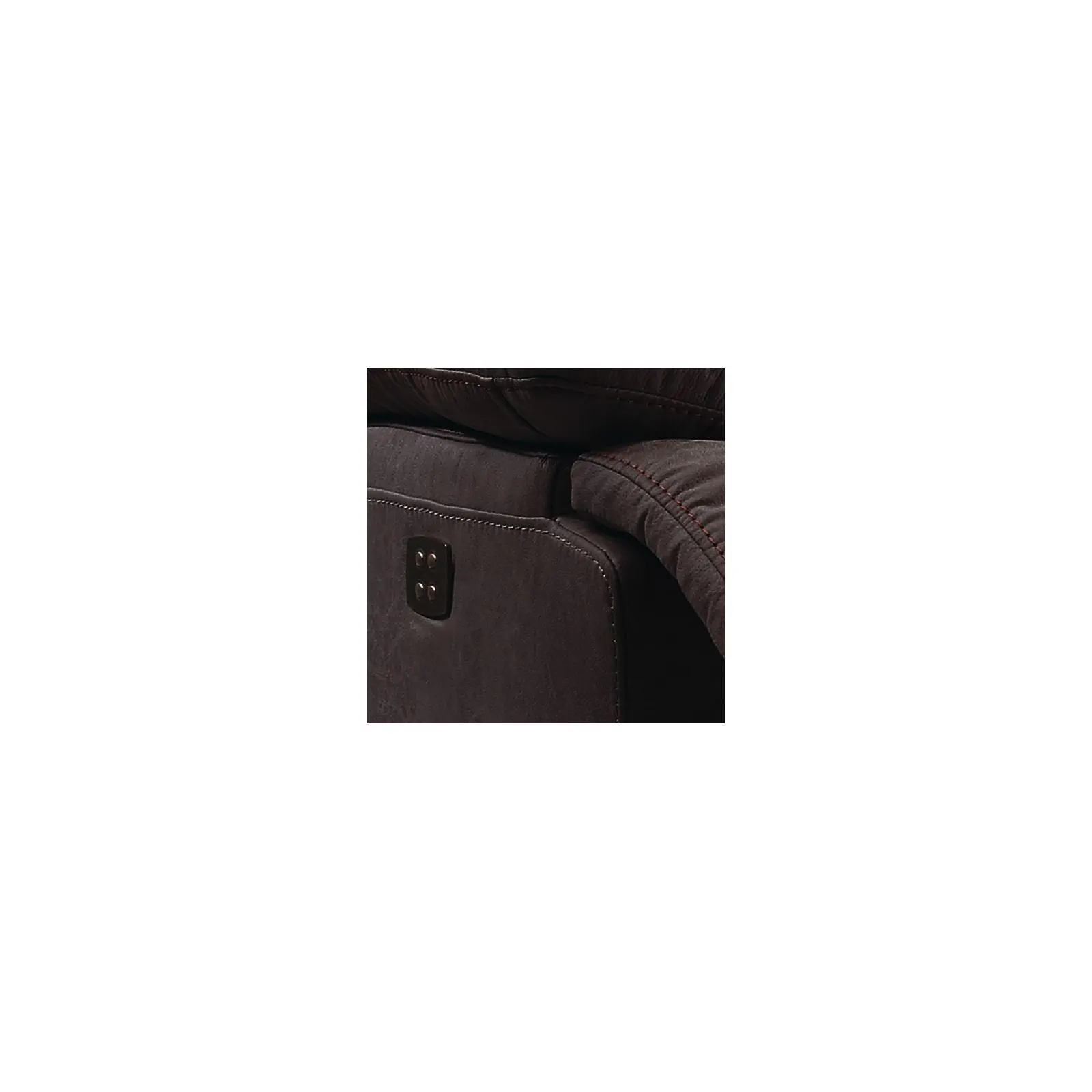 Canap 3 places, 2 relax lectriques Bilbao Marron