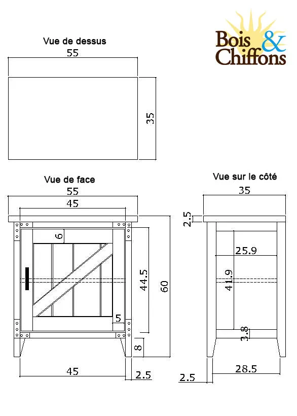 Chevet gauche | Manguier Farm II