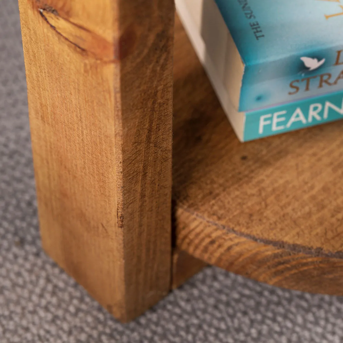 Cleadon Round Bedside Table Funky Chunky