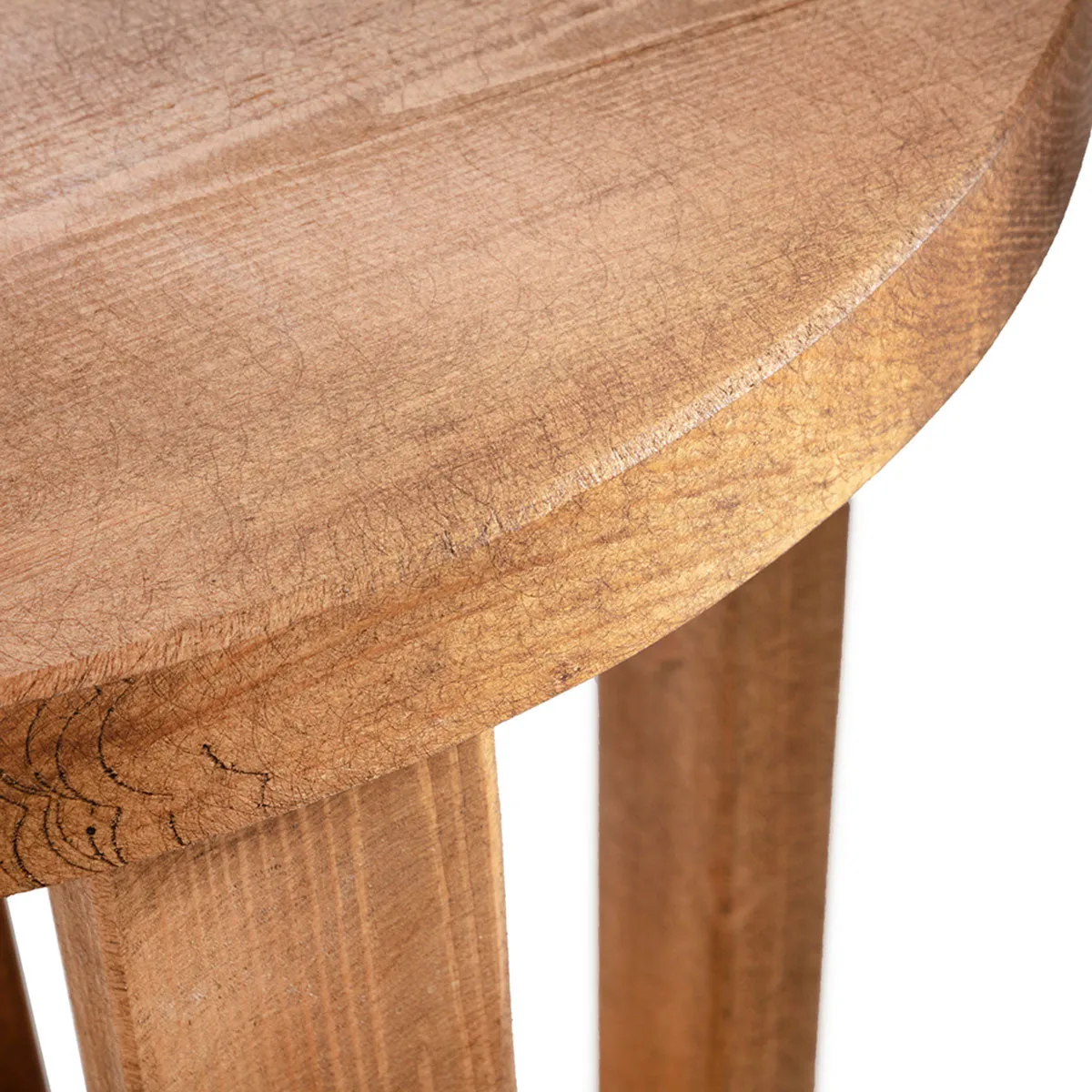 Cleadon Round Bedside Table Funky Chunky