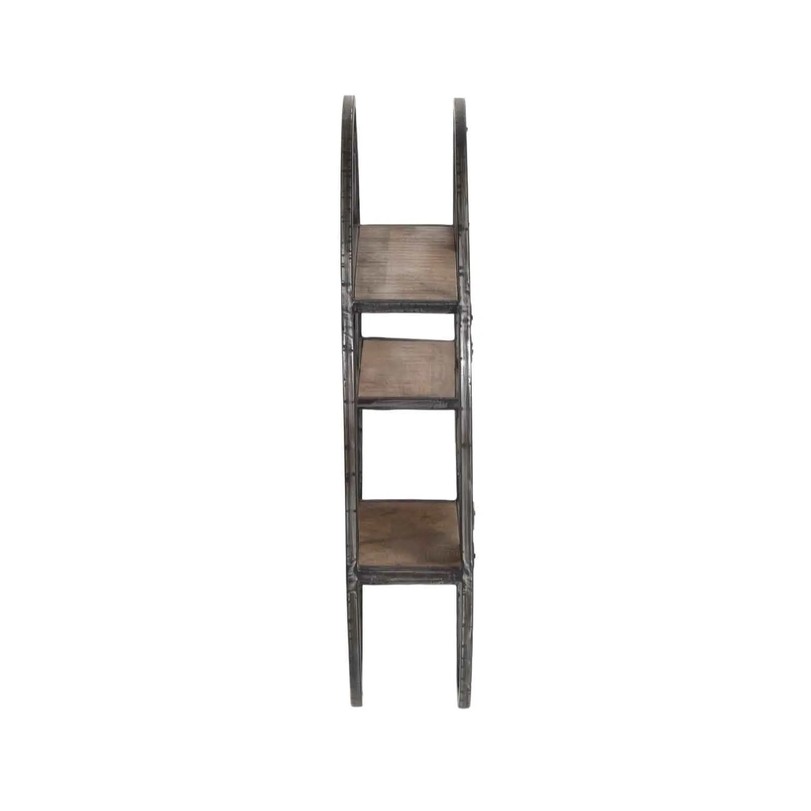 Etagre ronde en bois et mtal | Mango Stockholm
