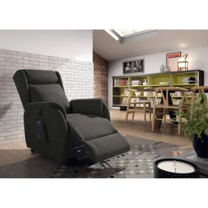 Fauteuil relax lectrique Ronda Gris fonc