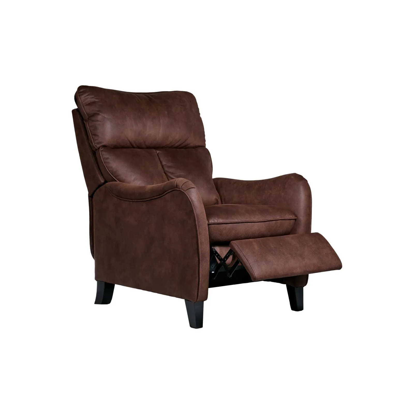Fauteuil relax manuel microfibre Camboya Chocolat