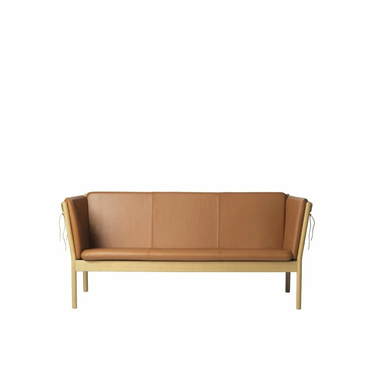 Fdb Mbler J149 Three Seater Sofa, Natural/Cognac