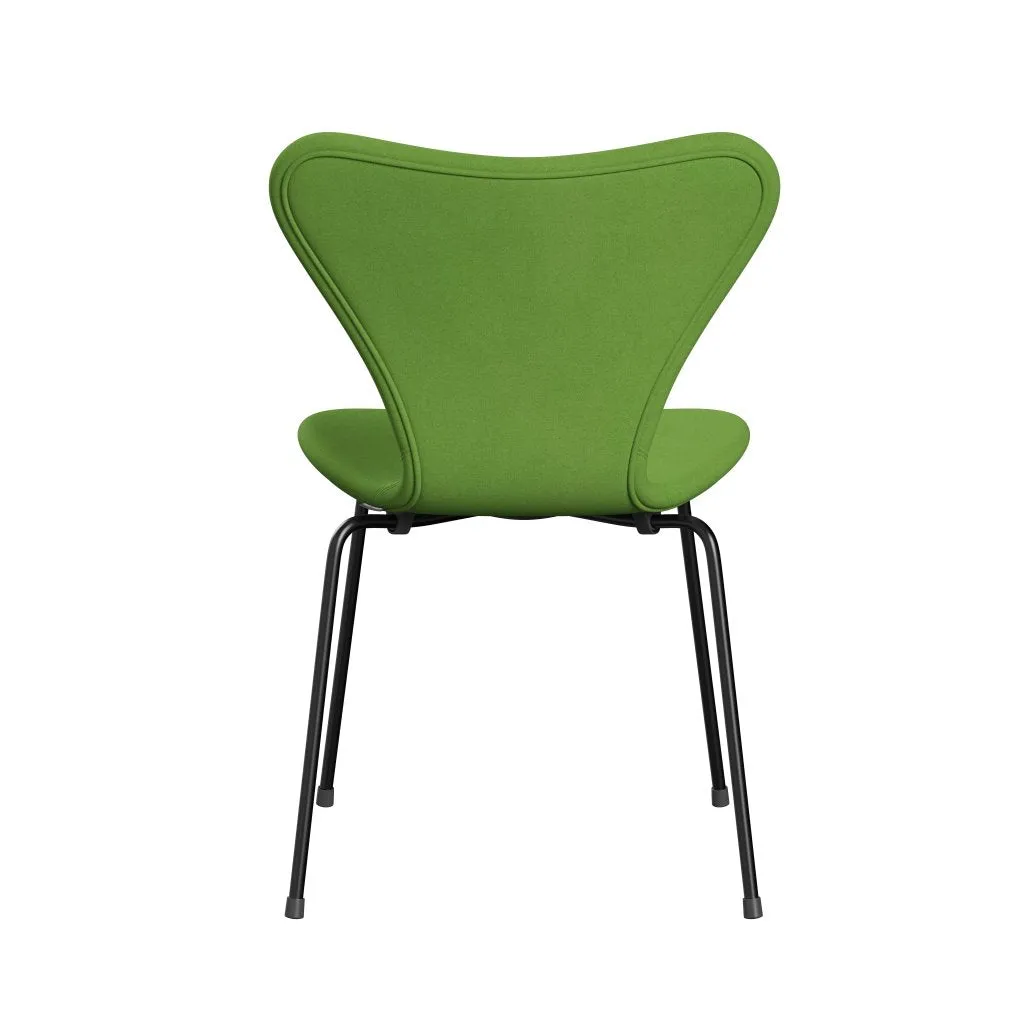 Fritz Hansen Series 7™ Chair Full Upholstery, Black/Divina Lime Light