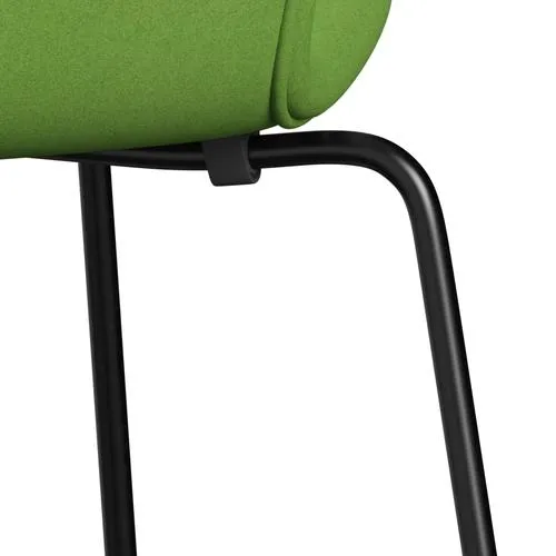 Fritz Hansen Series 7™ Chair Full Upholstery, Black/Divina Lime Light