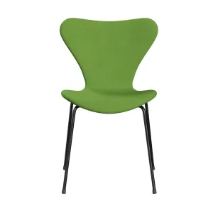 Fritz Hansen Series 7™ Chair Full Upholstery, Black/Divina Lime Light