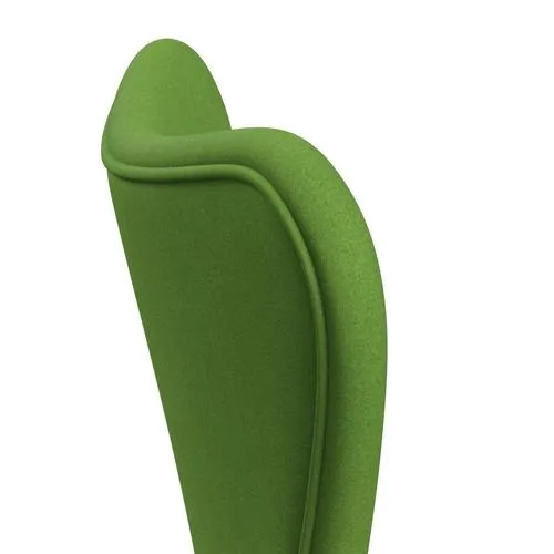 Fritz Hansen Series 7™ Chair Full Upholstery, Black/Divina Lime Light