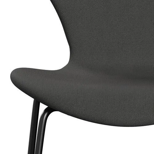 Fritz Hansen Series 7™ Chair Full Upholstery, Black/Fame Dark Grey