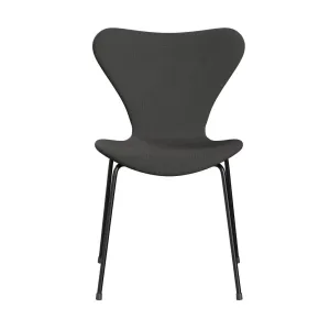 Fritz Hansen Series 7™ Chair Full Upholstery, Black/Fame Dark Grey