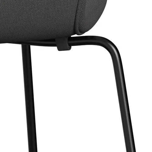 Fritz Hansen Series 7™ Chair Full Upholstery, Black/Fame Dark Grey