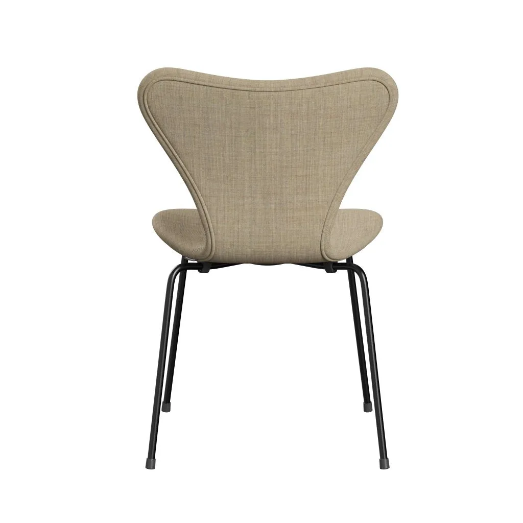 Fritz Hansen Series 7™ Chair Full Upholstery, Black/Remix Beige (Rem223)