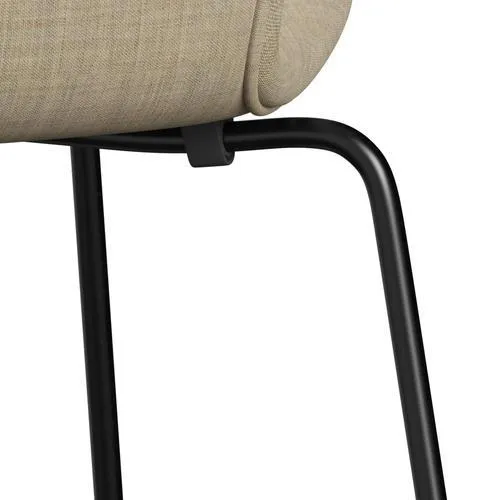 Fritz Hansen Series 7™ Chair Full Upholstery, Black/Remix Beige (Rem223)