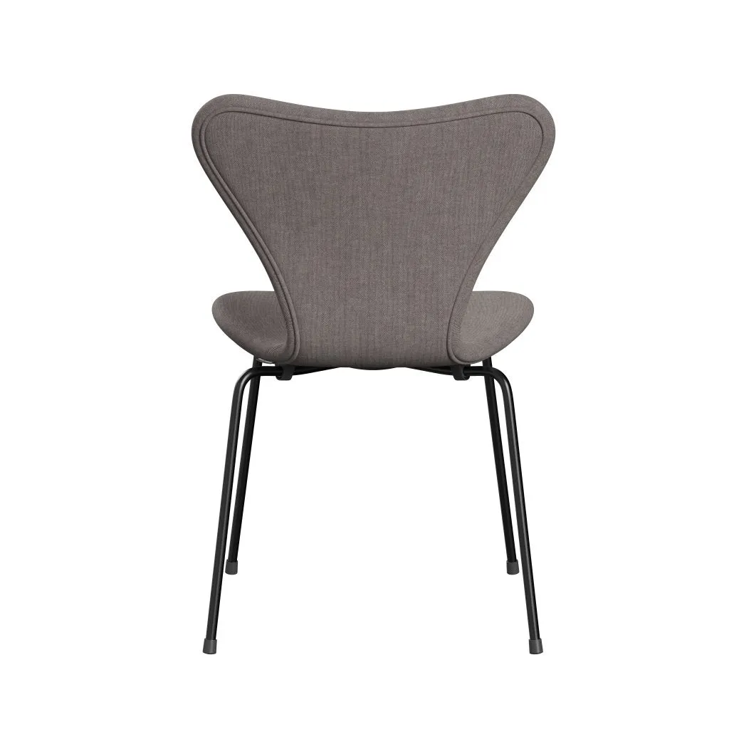 Fritz Hansen Series 7™ Chair Full Upholstery, Black/Remix Dark Grey (Rem136)