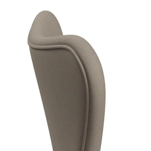 Fritz Hansen Series 7™ Chair Full Upholstery, Brown Bronze/Comfort White Grey