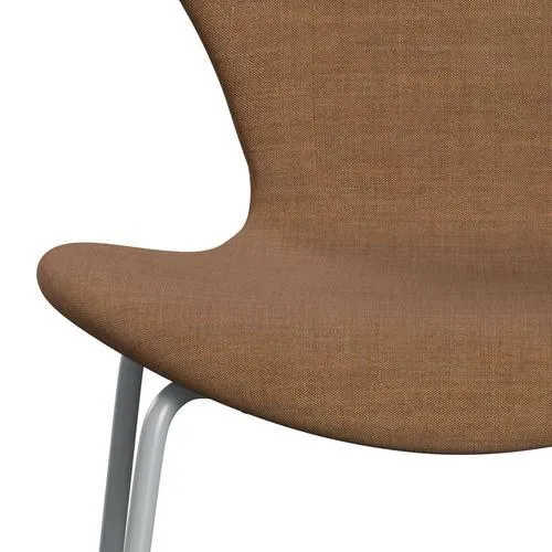 Fritz Hansen Series 7™ Chair Full Upholstery, Silver Grey/Remix Rust