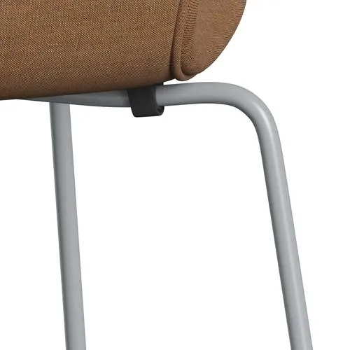 Fritz Hansen Series 7™ Chair Full Upholstery, Silver Grey/Remix Rust