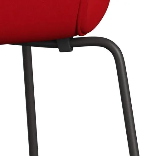Fritz Hansen Series 7™ Chair Full Upholstery, Warm Graphite/Comfort Red (C64013)