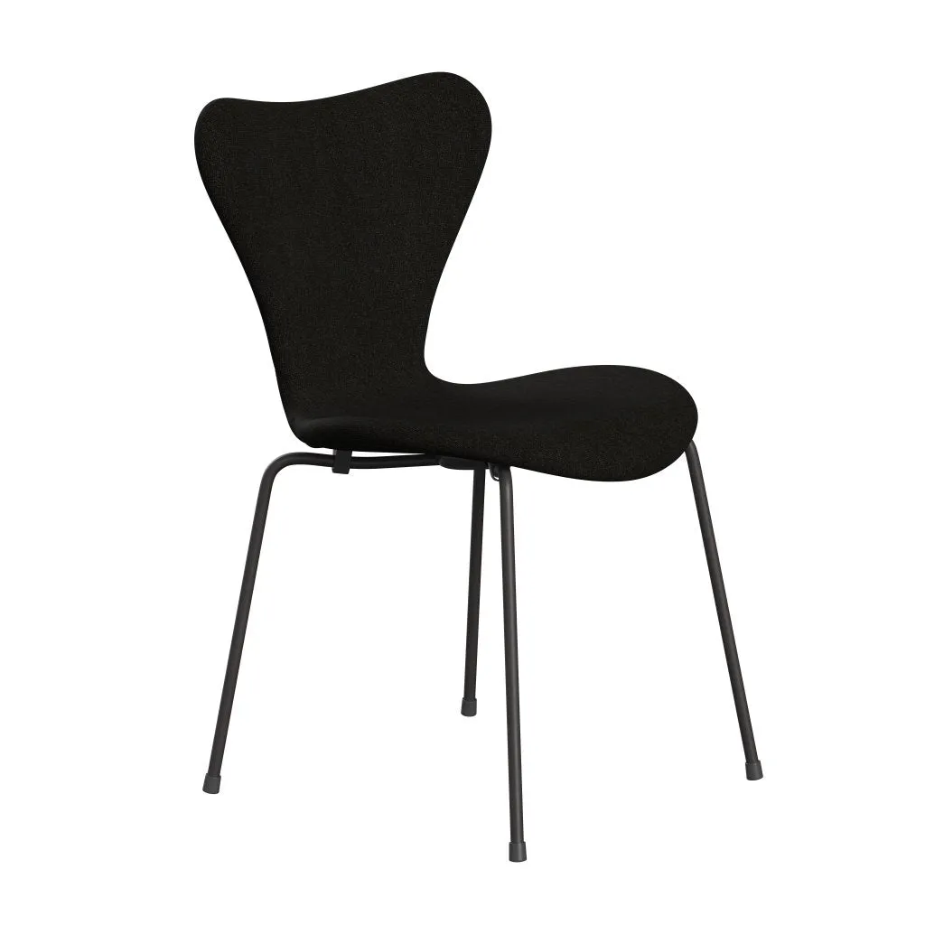 Fritz Hansen Series 7™ Chair Full Upholstery, Warm Graphite/Hallingdal Brown/Dark Grey