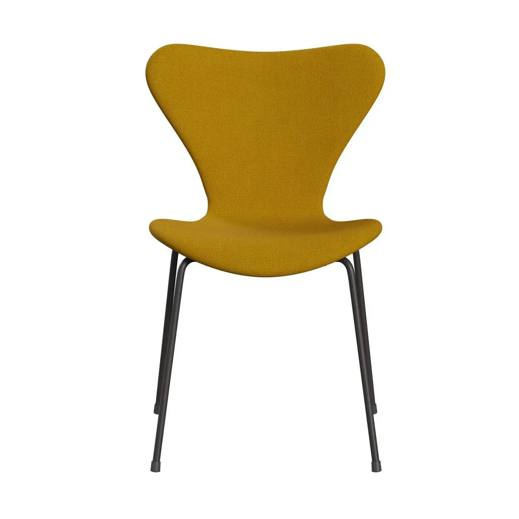 Fritz Hansen Series 7™ Chair Full Upholstery, Warm Graphite/Hallingdal Mustard
