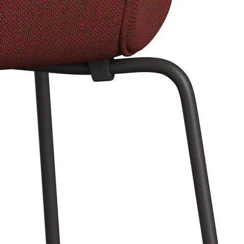 Fritz Hansen Series 7™ Chair Full Upholstery, Warm Graphite/Hallingdal Red/Green