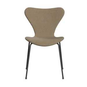 Fritz Hansen Series 7™ Chair Full Upholstery, Warm Graphite/Hallingdal Sand Dark
