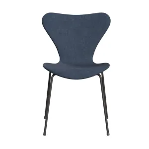 Fritz Hansen Series 7™ Chair Full Upholstery, Warm Graphite/Remix Dark Blue (Rem836)