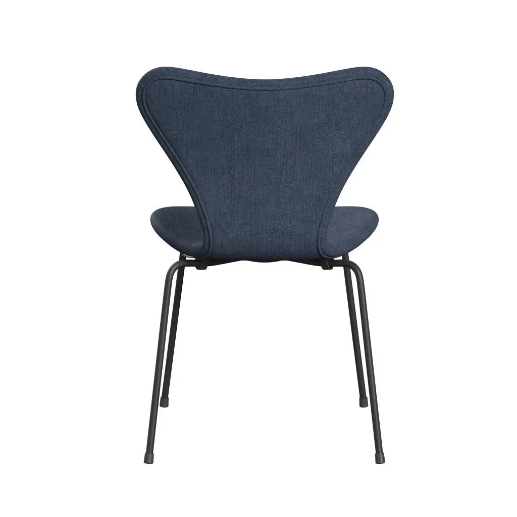 Fritz Hansen Series 7™ Chair Full Upholstery, Warm Graphite/Remix Dark Blue (Rem836)