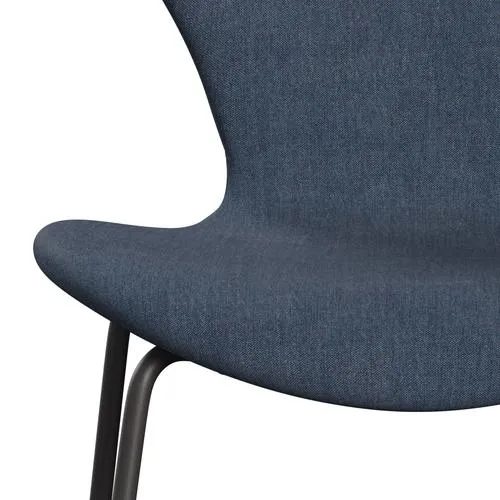 Fritz Hansen Series 7™ Chair Full Upholstery, Warm Graphite/Remix Dark Blue (Rem836)