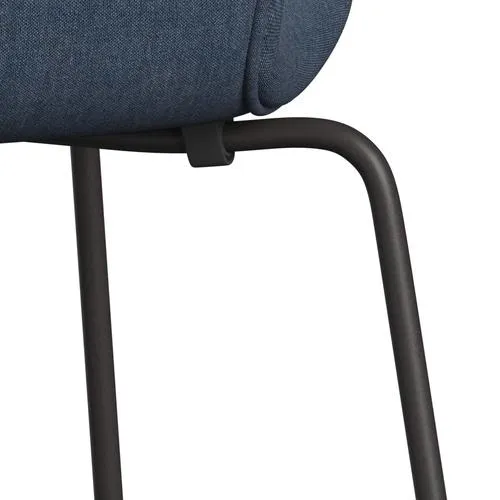 Fritz Hansen Series 7™ Chair Full Upholstery, Warm Graphite/Remix Dark Blue (Rem836)